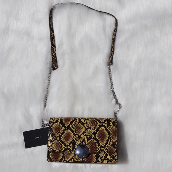 Zara Handbags - Animal Print CrossBody